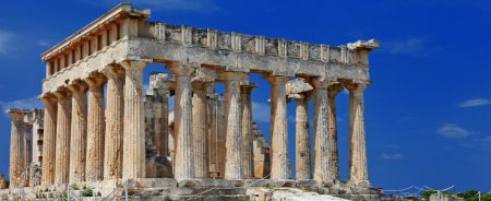 Ancient Temple of Afaia on Aegina Island during 1 day cruise from Athens